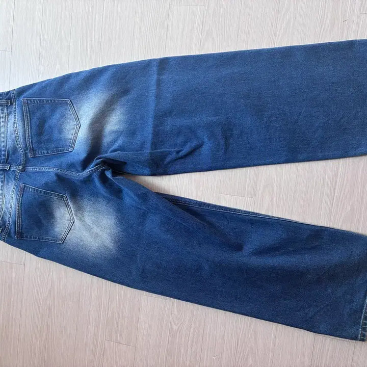 [BUNJANG] Musinsa Standard Big Brush Extra Wide Denim Pants Rusty Blue / 무신사 스탠다드 빅 브러쉬 엑스트라 와이드 데님 팬츠 러스티 블루