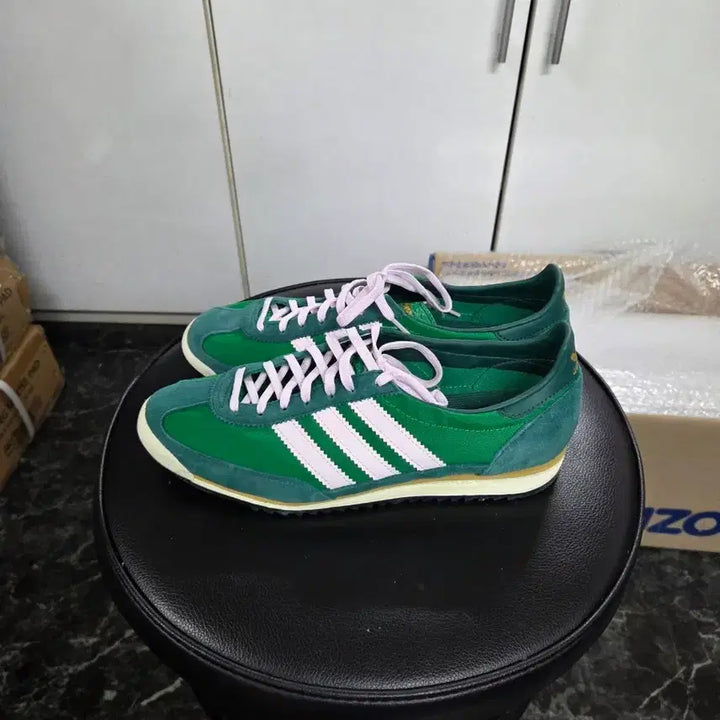 [SOLD OUT] [w260] 아디다스 SL 72 OG 나이트 인디고 세미 그린 스파크