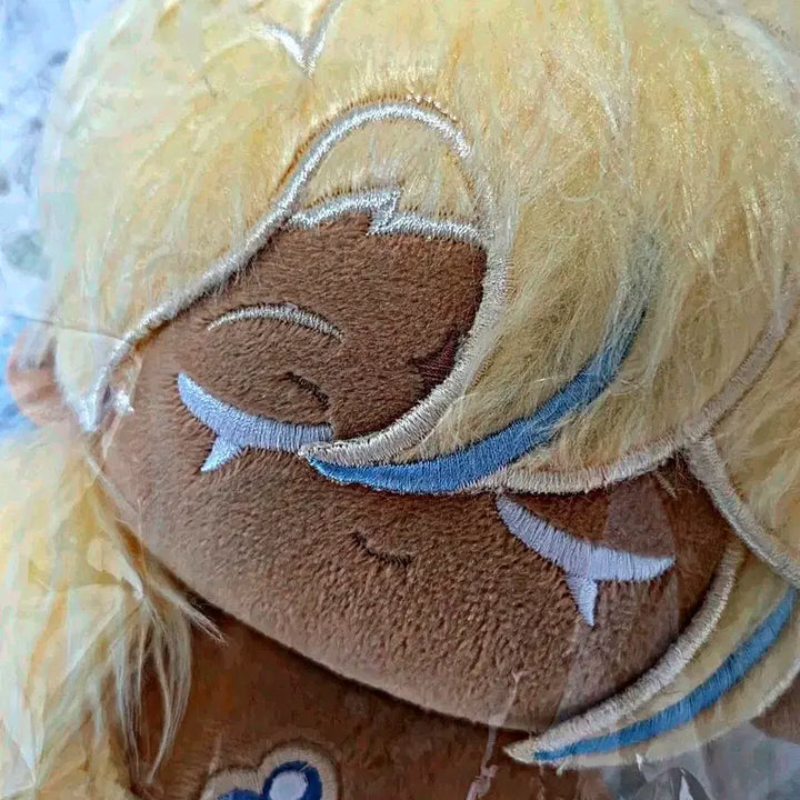 [BUNJANG] Cookie Run Kingdom Pure Vanilla Cookie Sky Blue Skin Plush Doll 20cm / 쿠키런킹덤 퓨어바닐라 쿠키 스카이블루 스킨 비공식 솜인형 20cm