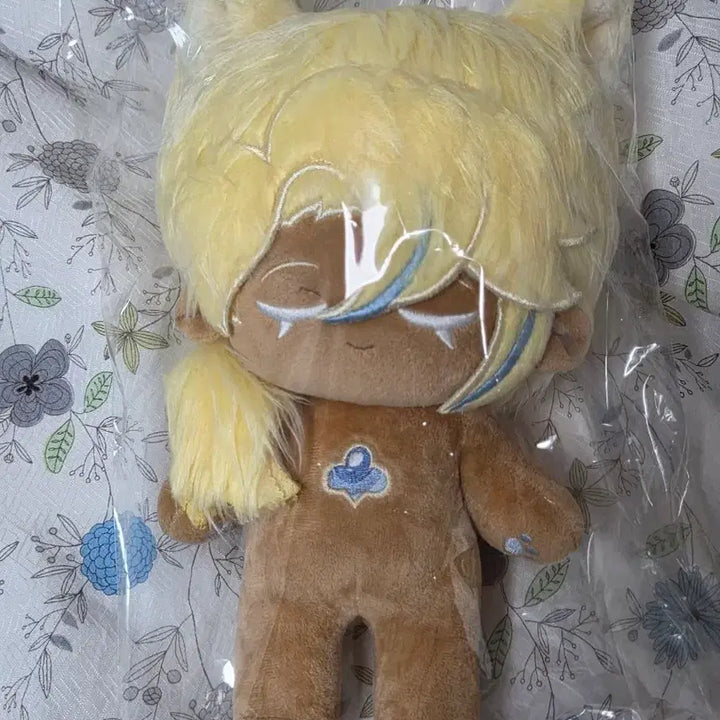 [BUNJANG] Cookie Run Kingdom Pure Vanilla Cookie Sky Blue Skin Plush Doll 20cm / 쿠키런킹덤 퓨어바닐라 쿠키 스카이블루 스킨 비공식 솜인형 20cm