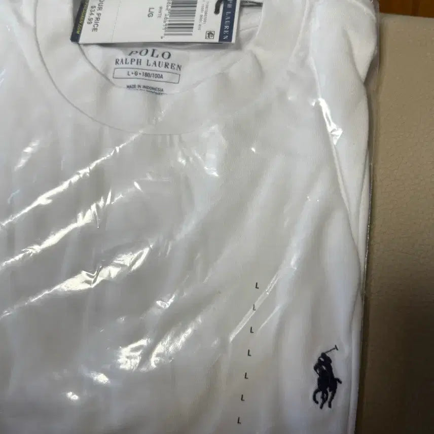 [BUNJANG] Polo Ralph Lauren T-Shirt White L / 폴로 랄프로렌 반팔티 화이트 L