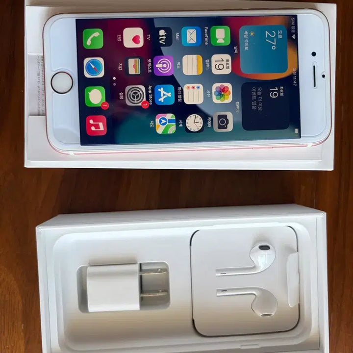 [BUNJANG] Apple iPhone 6s Rose Gold 32GB (Full Box) / 아이폰6s 로즈골드 32기가 풀박 배터리 90퍼