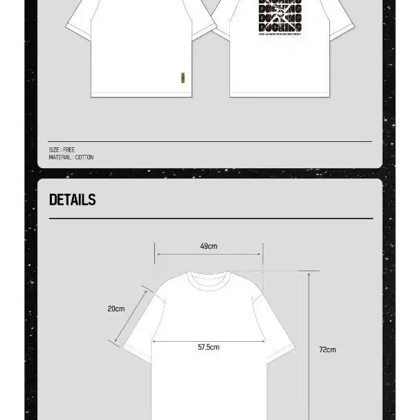 [BUNJANG] Lee Seung Yoon DOCKING Concert Short-Sleeve T-Shirt / 이승윤 DOCKING콘 반팔티