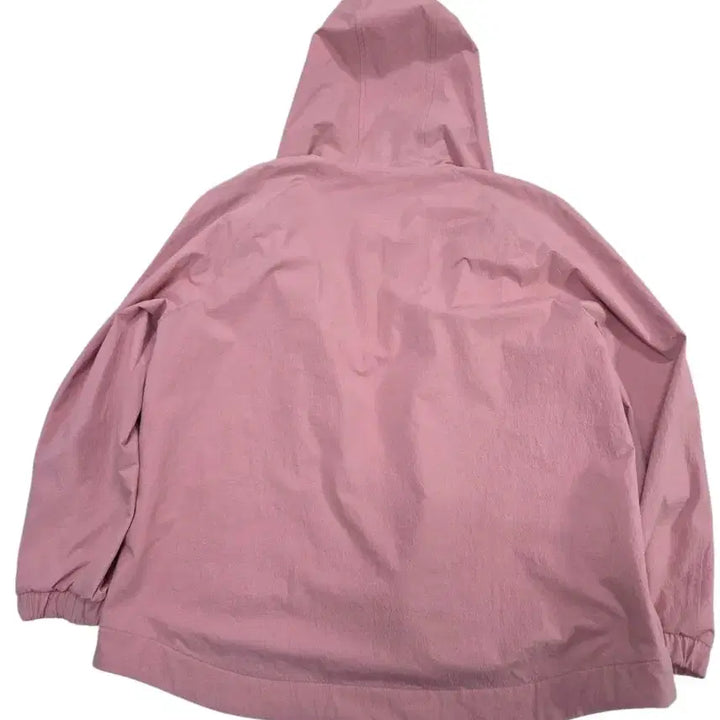 [BUNJANG] PAT Hooded Windbreaker Jacket Pink / PAT 후드 바람막이 자켓 핑크