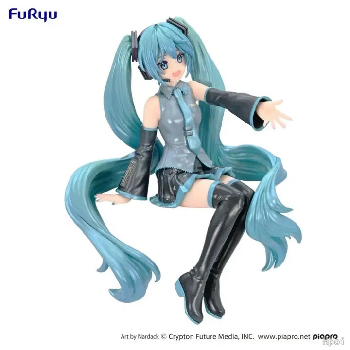 [BUNJANG] Hatsune Miku Noodle Stopper Figure (Pearl Version) / [미개봉최저가] 펄버전 후류 하츠네미쿠 누들스토퍼