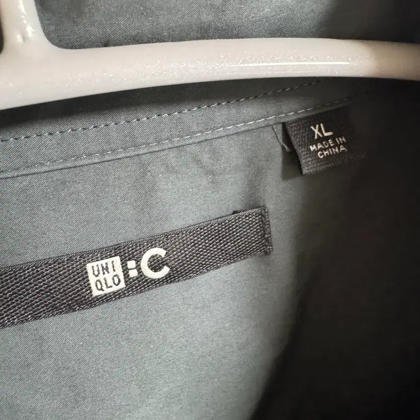 [BUNJANG] Uniqlo C Broad Oversized Shirt Dark Green XL / [XL]유니클로C 브로드오버사이즈셔츠 다크그린