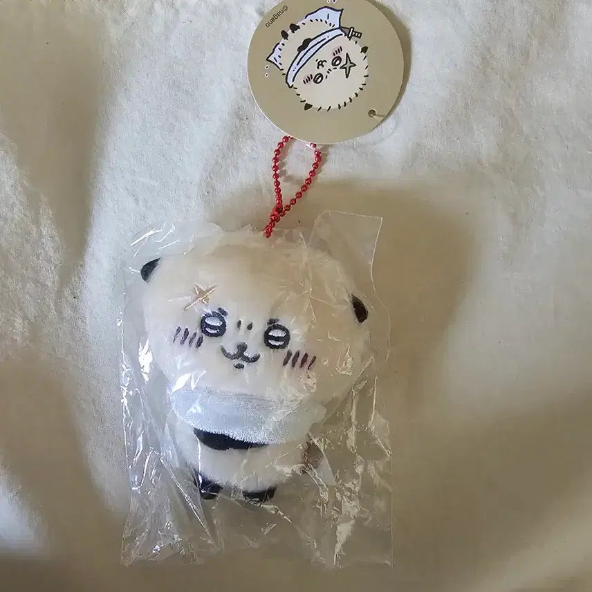 [BUNJANG] Cheekawaii Rakko Basic Mascot Plush Doll (Sealed) / 치이카와 랏코 기본 마스코트 인형 미개봉
