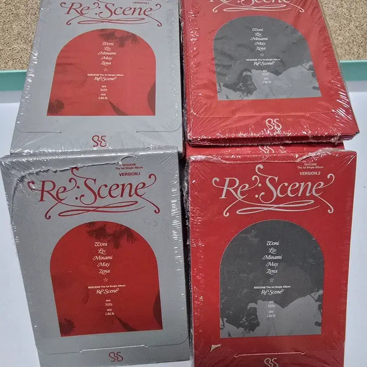 [BUNJANG] RE:CINE Re:Scene Vol. 1 (PLVE Ver.) 2-Set Bundle / [SET] 리센느 싱글 1집 Re:Scene (PLVE) 버젼 2종 세트