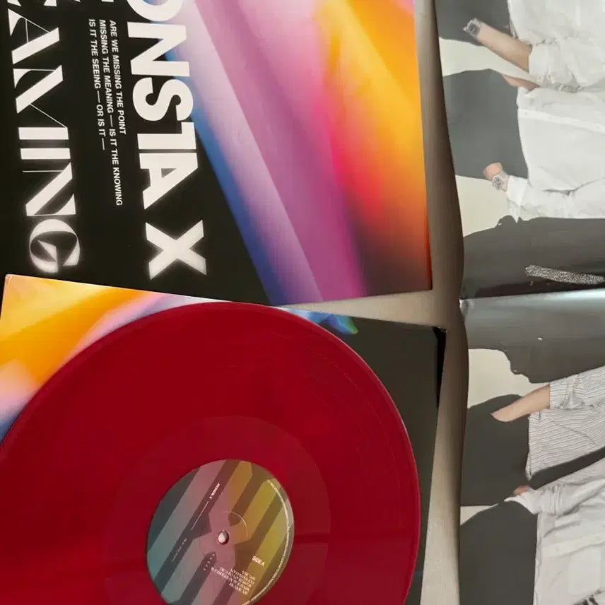 [BUNJANG] Monsta X The Dreaming LP Red / 몬스타엑스 더 드리밍 lp 레드