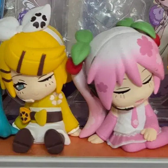 [BUNJANG] Vocaloid Figure Set 3 (Miku, Len, Rin, Sakura Miku) / 어깨쿵 보컬로이드 피규어 3탄 일괄(미쿠,렌,린,사쿠라미쿠)