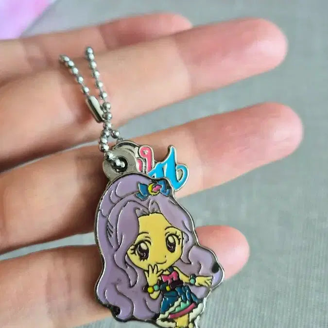 [BUNJANG] Aikatsu! / Aikatsu Stars! Luna Metal Keyring / 아이카츠/아이엠스타 루나 메탈 키링