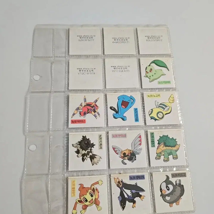 [BUNJANG] Shani Pokémon Stickers Sealed 2009 Version - Bundle or Individual Sale / 샤니 포켓몬스터 띠부씰 09년도 신버전 안뗀씰 400여장 개별or일괄 팝니다.