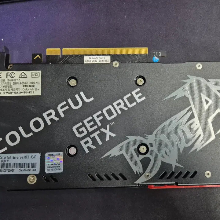 [BUNJANG] Nvidia GeForce RTX 3060 8GB Graphics Card / RTX3060 8G 팝니다