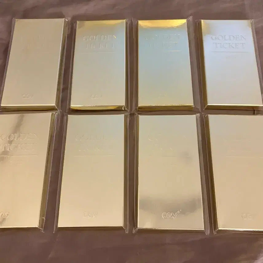 [BUNJANG] CGV Golden Ticket Set (8 Types) / CGV 골든 티켓 8종
