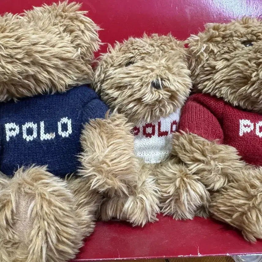 [BUNJANG] Polo Ralph Lauren Vintage Family Teddy Bear Set / 폴로랄프로렌 빈티지 곰인형 폴로패밀리 테디베어