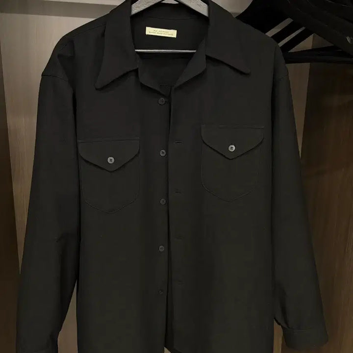 [BUNJANG] Old Joe 21AW Swallow Collar Sports Shirt Wool 100% / 올드조 21AW 스왈로우 칼라 스포츠 셔츠 / 울100