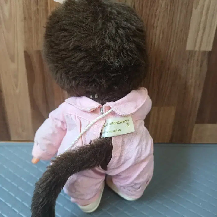 [BUNJANG] Vintage Monchhichi Doll (Miyuki Seed Bead Bracelet Included) / 고전 핑크 몬치치