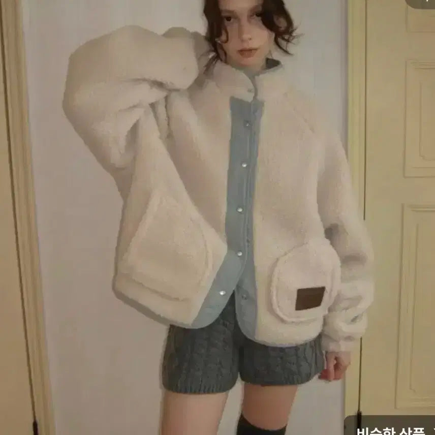 [BUNJANG] Somewhere Butter Fleece Jacket Women&
