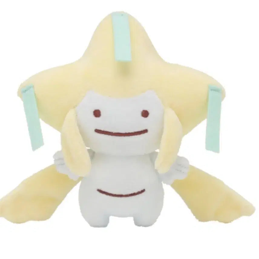 [BUNJANG] Pokemon Metamon Jirachi Transformable Plush Doll / 포켓몬스터 변신 메타몽 지라치 인형 누이