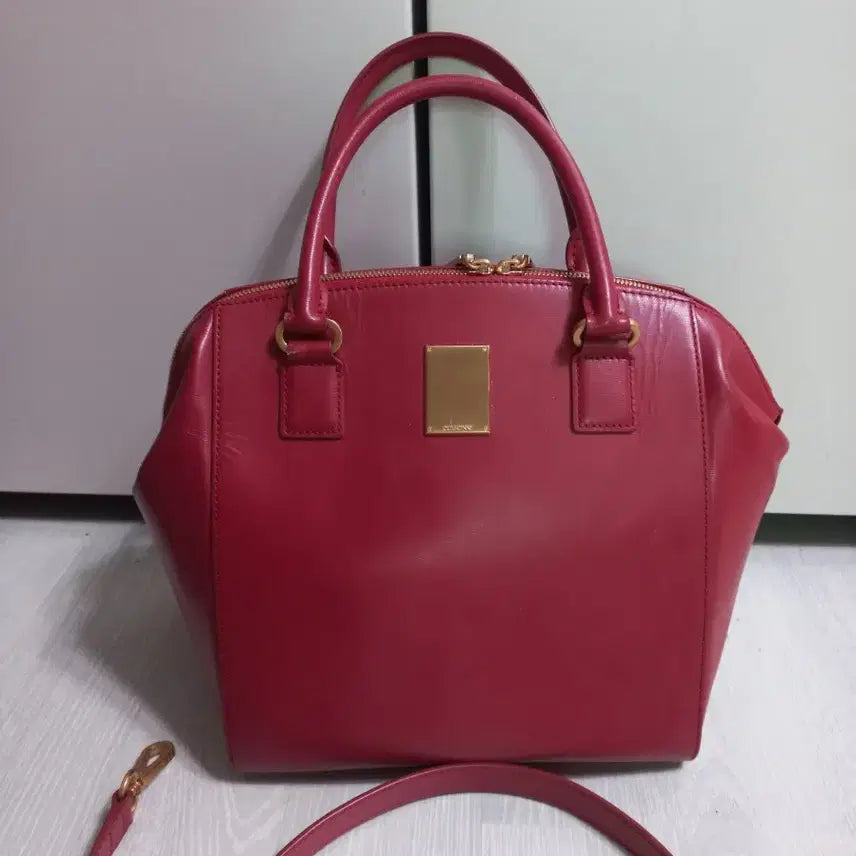 [BUNJANG] Couronne Lambskin Tote Bag / Shoulder Bag / 쿠론 램스킨 토트백 겸 숄더백