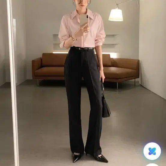 [BUNJANG] Sasaek Lohenheim Relaxed Flare Trousers (REG) L / 사색- 로젠하임 릴렉스드-플레어 트라우저 새상품