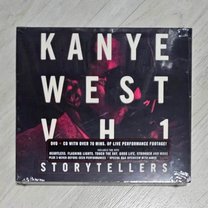 [BUNJANG] Kanye West VH1 Storytellers CD+DVD (Sealed) / Kanye West - VH1 Storytellers CD+DVD 미개봉