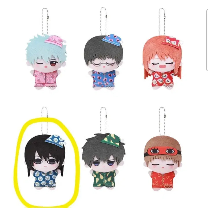 [BUNJANG] Gintama Pajama Party Chibi Plush Doll / 은혼 굿즈 / 반프레스토 파자마 파티 치비구루미 누이