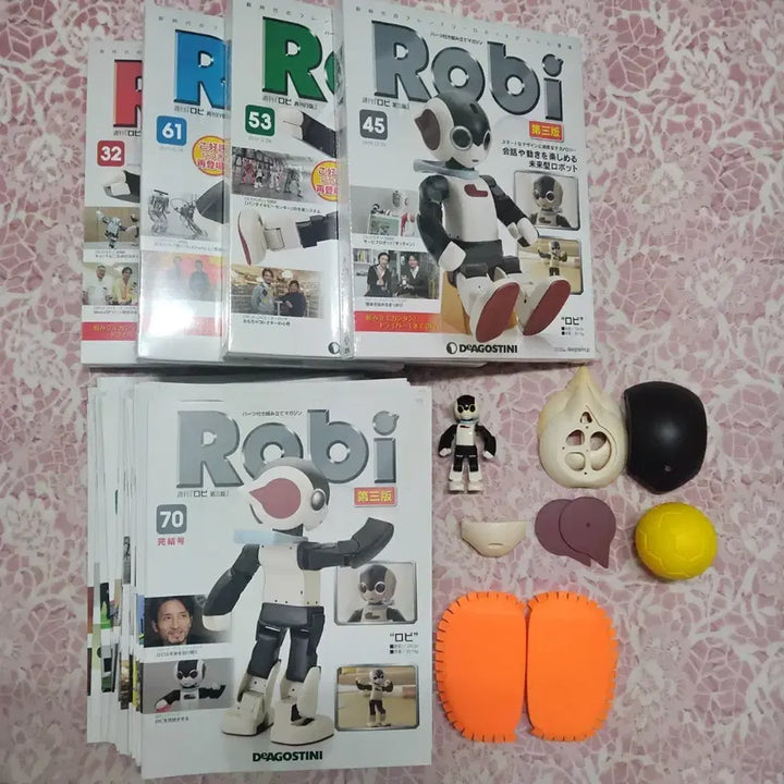 [BUNJANG] DeAgostini Robi Robot Assembly Manuals (Volumes 1-70) Bundle Set / 데아고스트니(로비)