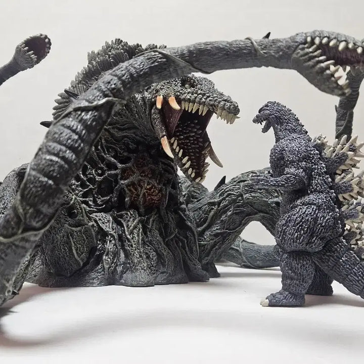 [BUNJANG] DeAgostini Godzilla vs. Biollante Monster Figures Bundle / 데아고스티니 고질라 vs 비오란테 괴수 피규어 2체 일괄 고지라