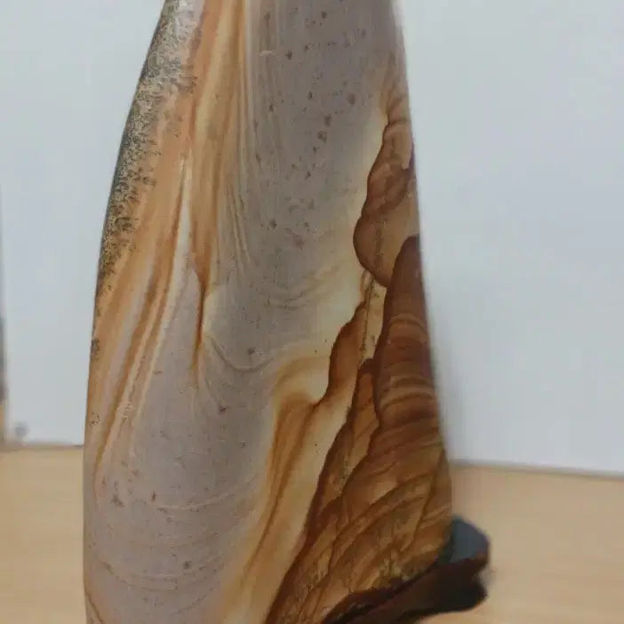[BUNJANG] Gawondowood Stone with Mountain Rock Pattern / 수석(목문