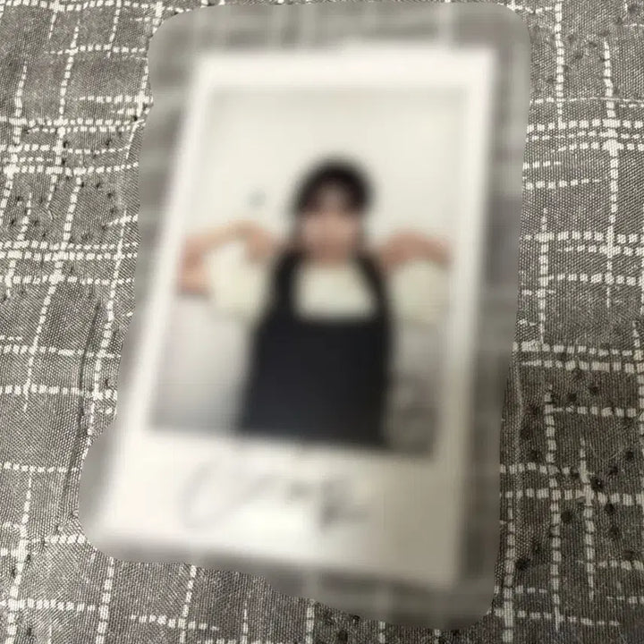[BUNJANG] QWER Siyeon Ceremony Dimamyu Fansign Autographed Polaroid Photo / QWER 시연 CEREMONY 세레머니 디마뮤 팬싸 친필싸인 폴라로이드