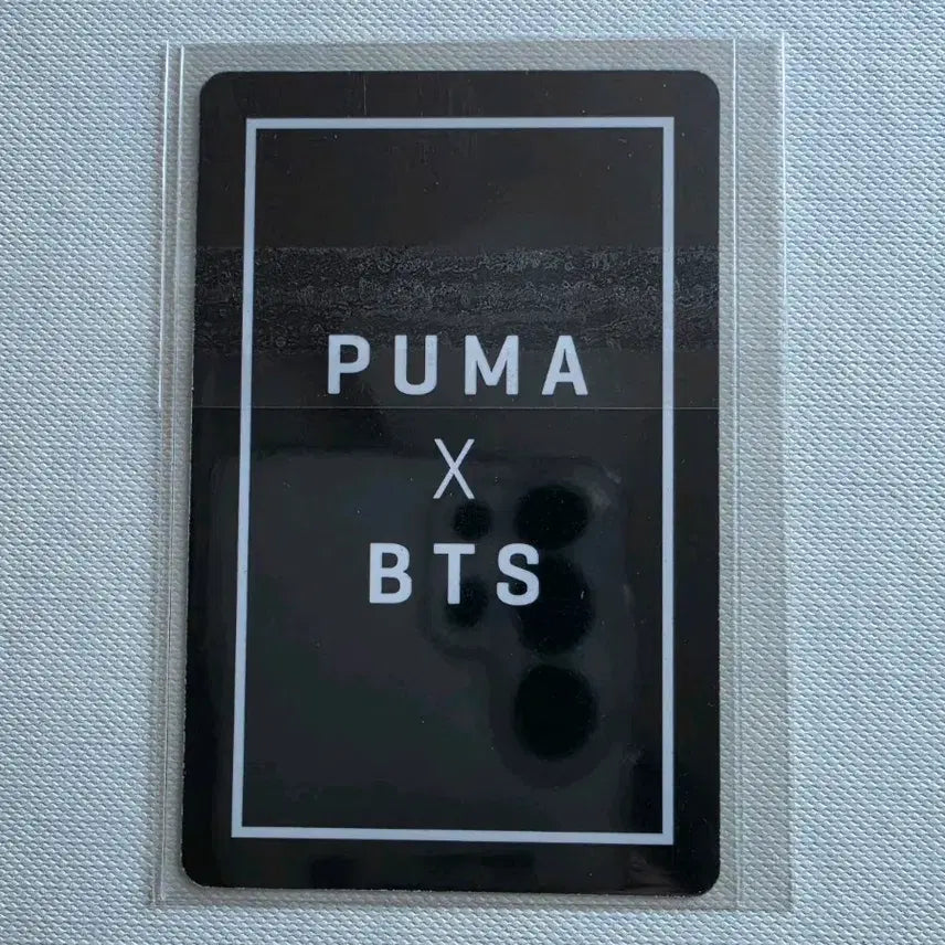 [BUNJANG] BTS Puma Jungkook Photocard / 방탄 푸마 포카 정국