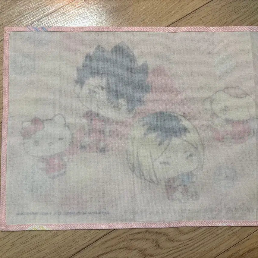 [BUNJANG] Haikyu!! Nekoma Kuroo Kenma Sanrio Collaboration Cloth / 하이큐 네코마 쿠로오 켄마 산리오 콜라보 천