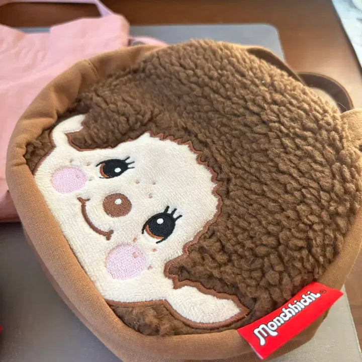 [BUNJANG] Monchhichi Lunch Bag + Pouch Set / 몬치치 도시락가방+파우치