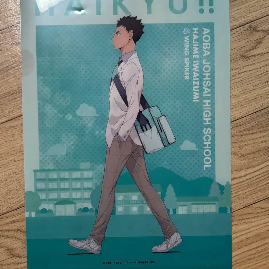 [BUNJANG] Haikyuu!! Seijoh Oikawa Iwaizumi A4 Clear File / 하이큐 세이죠 오이카와 이와이즈미 A4 클리어 파일