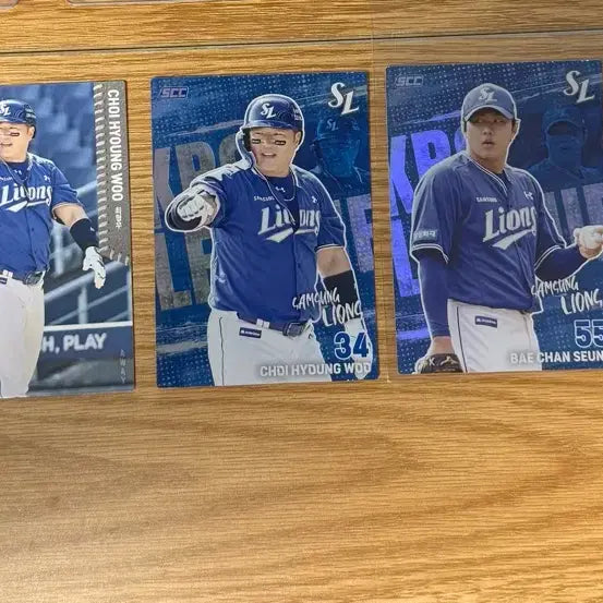 [BUNJANG] Samsung Lions KBO Baseball Cards - Lee Jae-hyun, Kang Min-ho, Choi Hyoung-woo / 2026KBO카드 삼성 이재현 승리부적 강민호 최형우 홀로패러럴