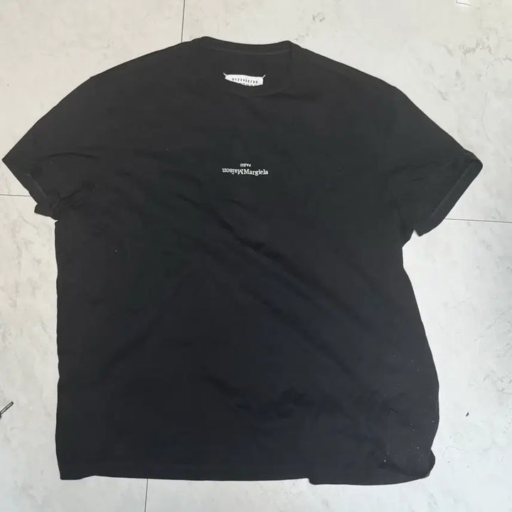 [BUNJANG] Maison Margiela Distorted Logo T-Shirt XL / 마르지엘라 반팔