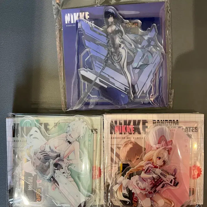 [BUNJANG] Nikke Raven Crust Trina Acrylic Stand Sealed Bundle Set / 니케 레이븐 크러스트 트리나 아크릴 스탠드 미개봉 일괄