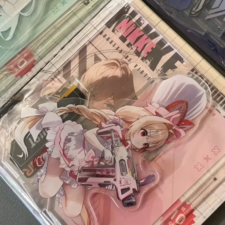 [BUNJANG] Nikke Raven Crust Trina Acrylic Stand Sealed Bundle Set / 니케 레이븐 크러스트 트리나 아크릴 스탠드 미개봉 일괄
