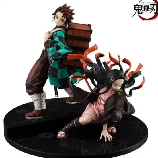 [BUNJANG] Demon Slayer Gem Tanjiro &amp; Nezuko Sealed Figure Set / 미개봉) 귀멸의 칼날 gem 탄지로 네즈코