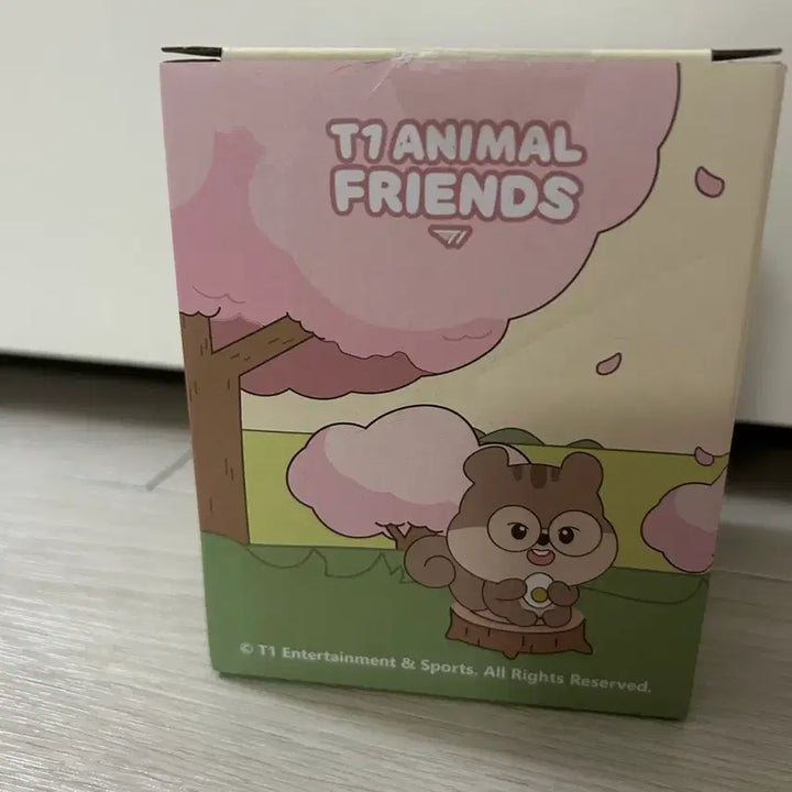 [BUNJANG] T1 Doran Animal Friends Blossom Ball Snow Globe / 티원 도란 애니멀프렌즈 블라썸 볼 스노우볼