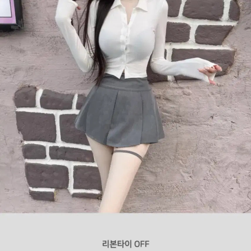 [BUNJANG] Sunneu Soft &amp; Chewy Crop Tee (White/Black) / 순느 말캉 쫀득 크롭티 화이트, 블랙