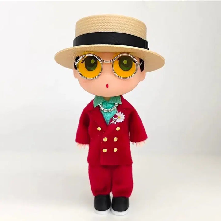 [BUNJANG] G-Dragon GD Red Suit Figure / 지드래곤,지디,GD 빨간 슈트 피규어