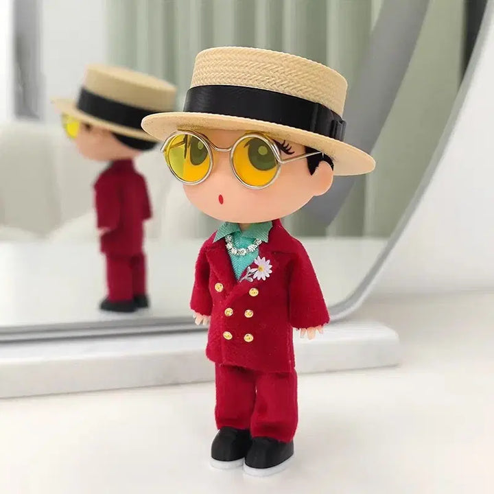 [BUNJANG] G-Dragon GD Red Suit Figure / 지드래곤,지디,GD 빨간 슈트 피규어