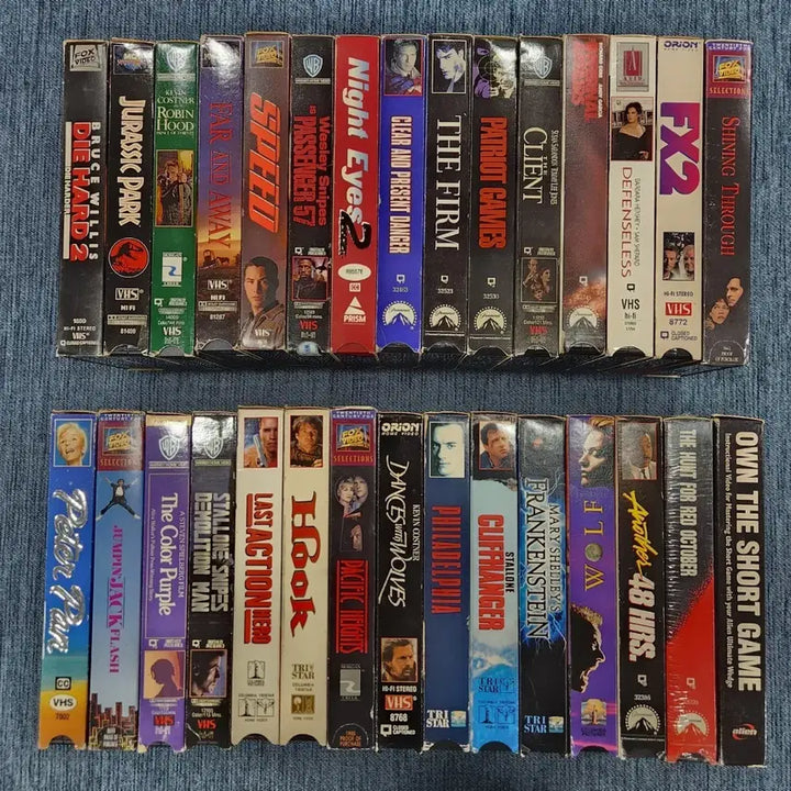 [BUNJANG] Hollywood Original VHS Movie Collection (30 Titles) / [일괄판매] 할리우드 오리지널 VHS 영화 컬렉션 30개
