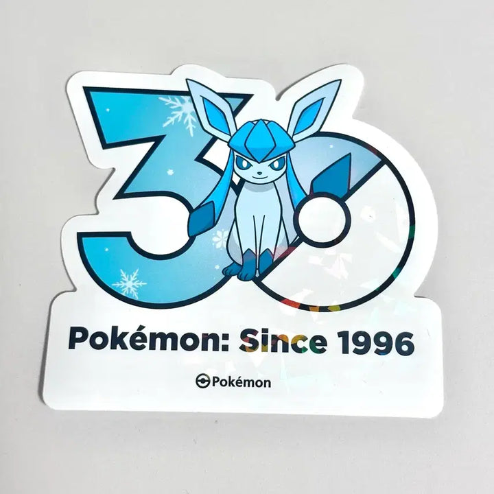 [BUNJANG] Pokemon 30th Anniversary Sungsyu Pop-up Glaceon Sticker / [판매] 포켓몬스터 30주년 성수 팝업 글레이시아 스티커