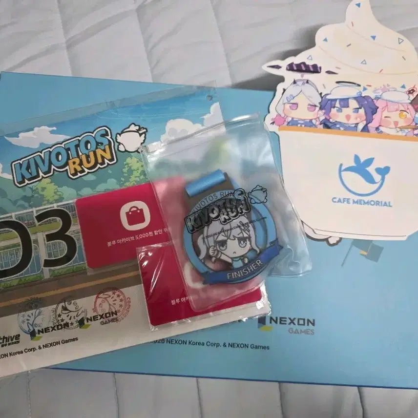[BUNJANG] Blue Archive Kiritos Run Full Set with Medal / 블루 아카이브 키보토스 런 메달포함 풀세트