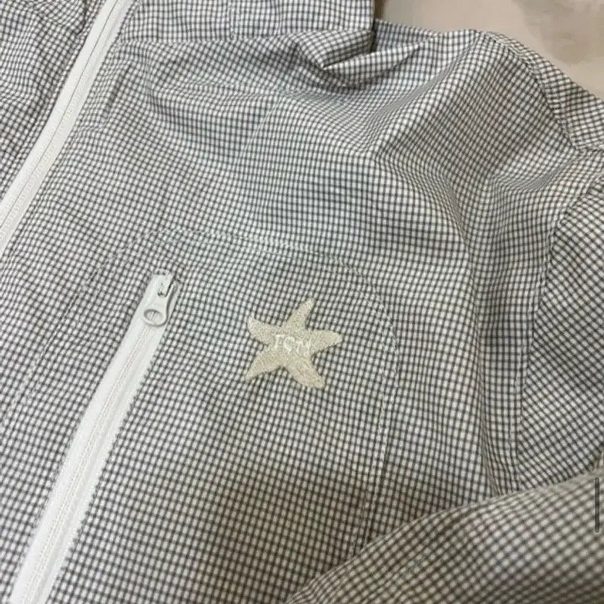 [BUNJANG] The Coldest Moment TCM Check Windbreaker Beige / 택 O) 더콜디스트모먼트 TCM 체크 바람막이 베이지 새상품