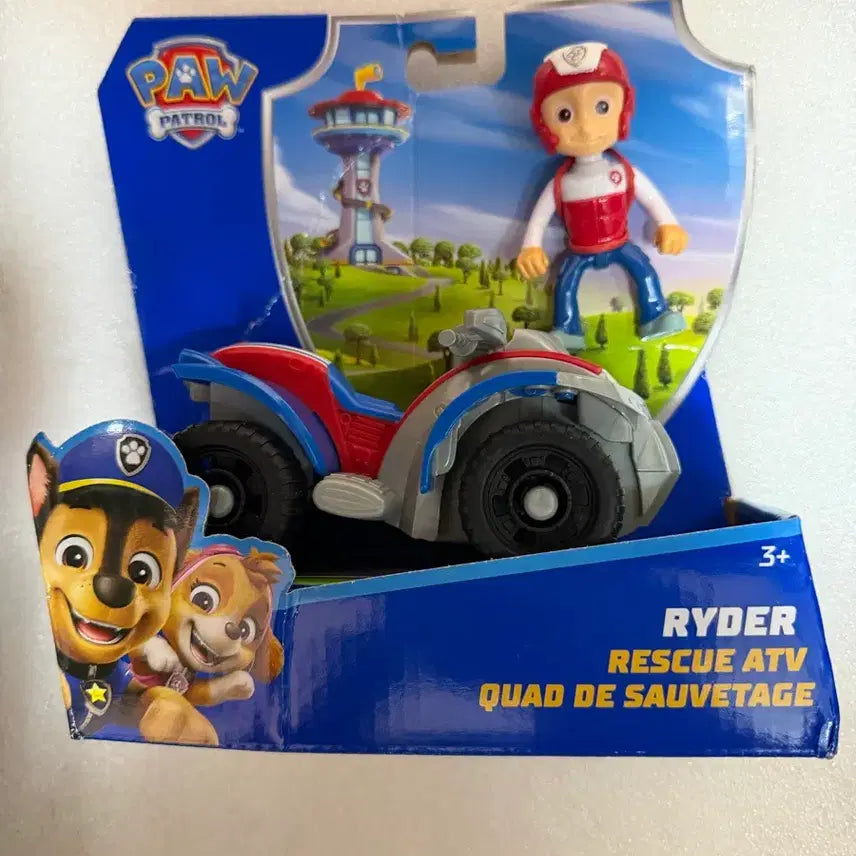 [BUNJANG] Paw Patrol Rescue Racer ATV Figure / 퍼피구조대 라이더 레스큐 ATV 피규어 새상품