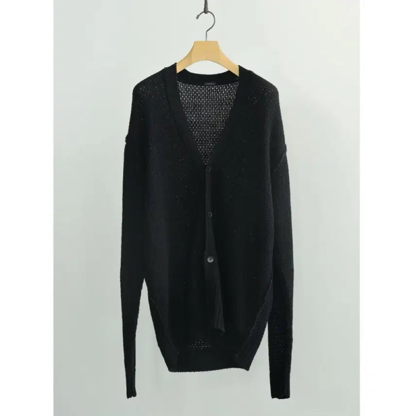 [BUNJANG] COMOLLI 26SS 5G Cardigan Size 3 Black / 코모리 26ss 5G 가디건 3 사이즈